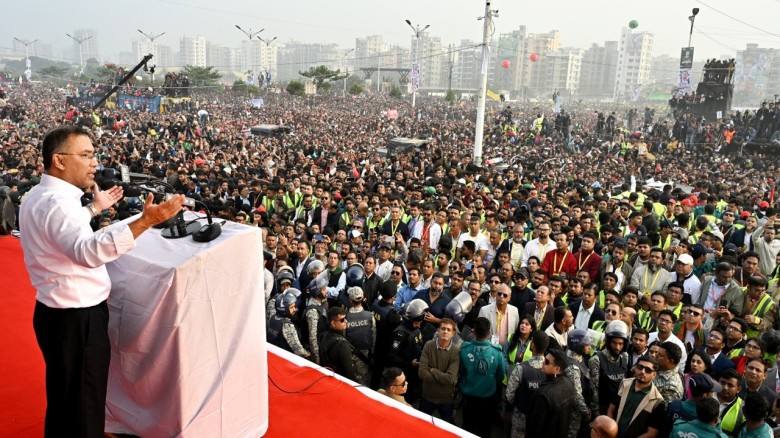 ১৭ বছর পর ঐতিহাসিক ভাষণে যা যা বললেন তারেক রহমান...
