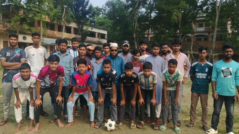 লালমাইয়ে জামায়াত-শিবিরের প্রীতি ফুটবল ম্
